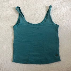 Blue tank top!